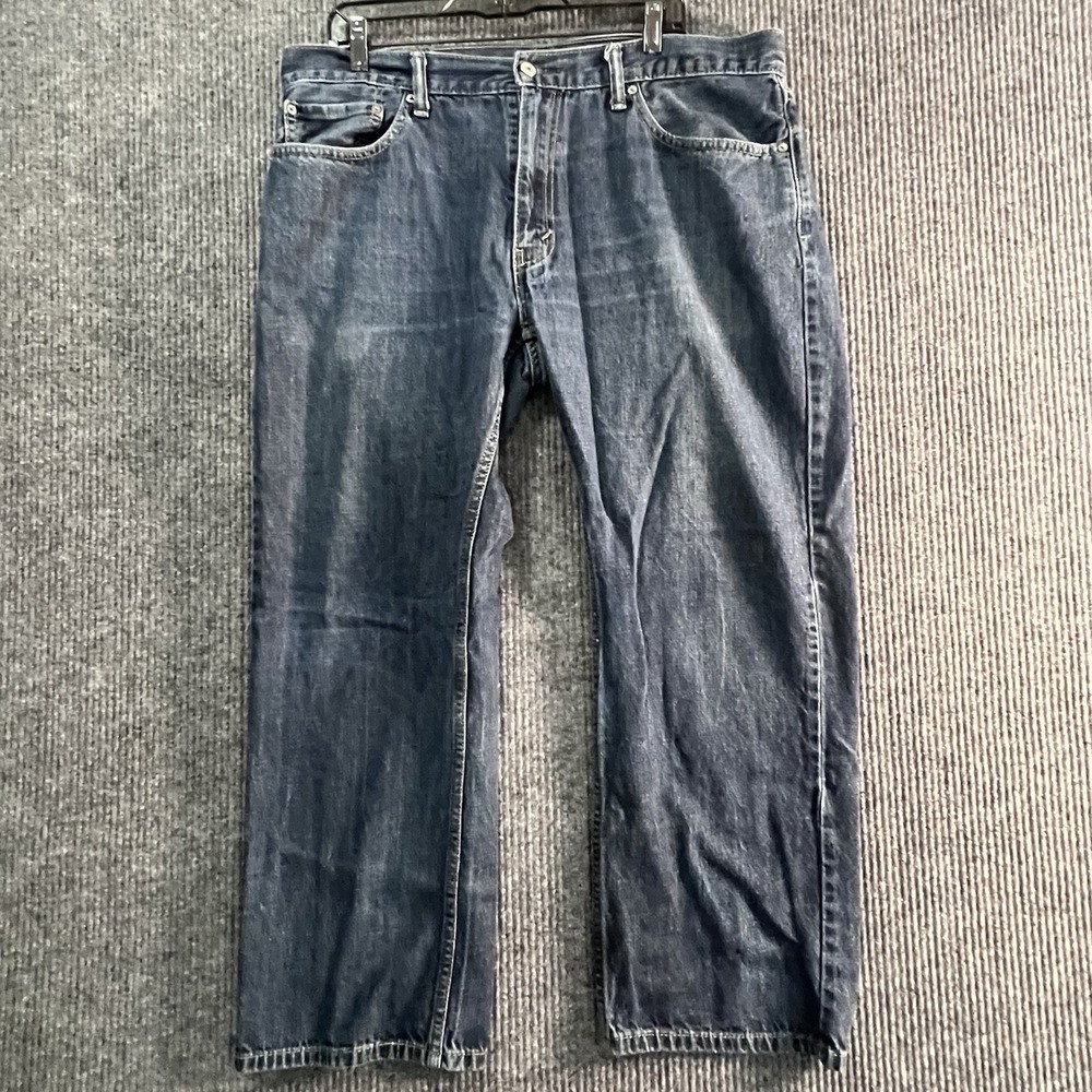 Levis 559 Mens Relaxed Straight Jeans 38x30 Blue Denim Medium Wash